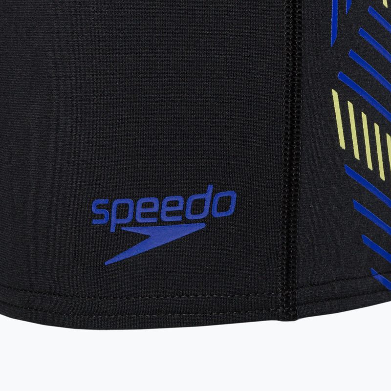 Boxeri de înot Speedo Tech Panel Aquashort pentru bărbați, negru 8-00303514538 3