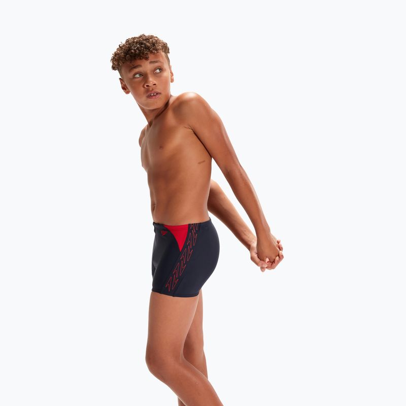 Speedo Hyper Boom Logo Splice Aquashort pantaloni de baie pentru copii 8-00315015178 6