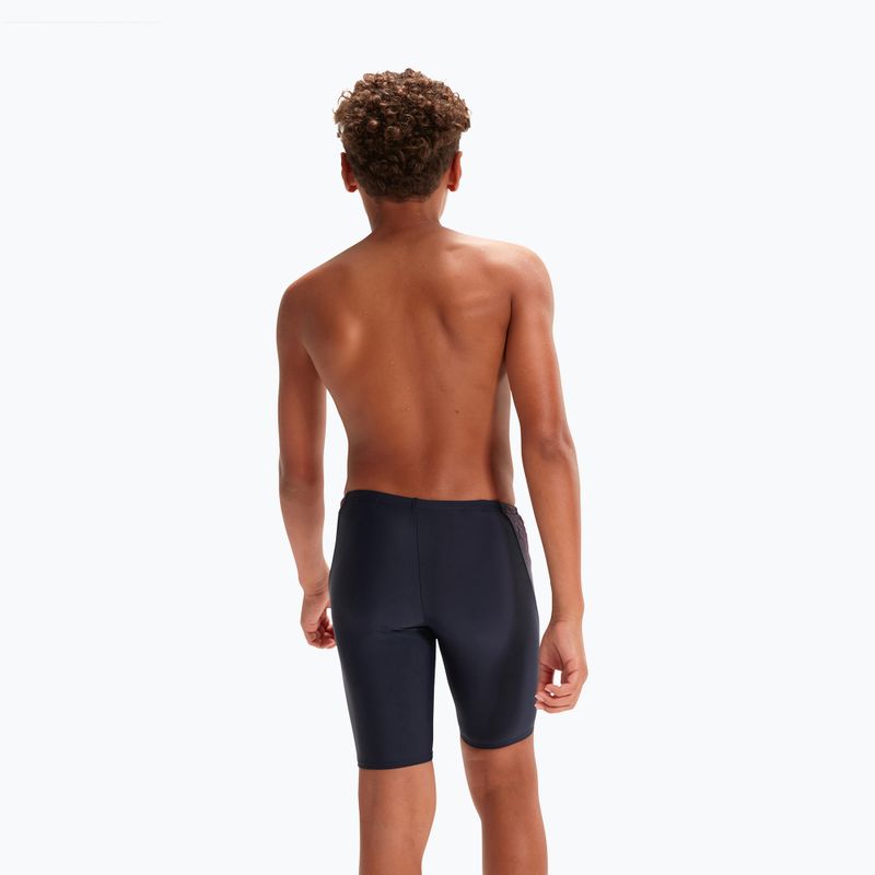 Speedo Hyper Boom Logo Splice Jammer de înot pentru copii albastru marin 8-0031521517878