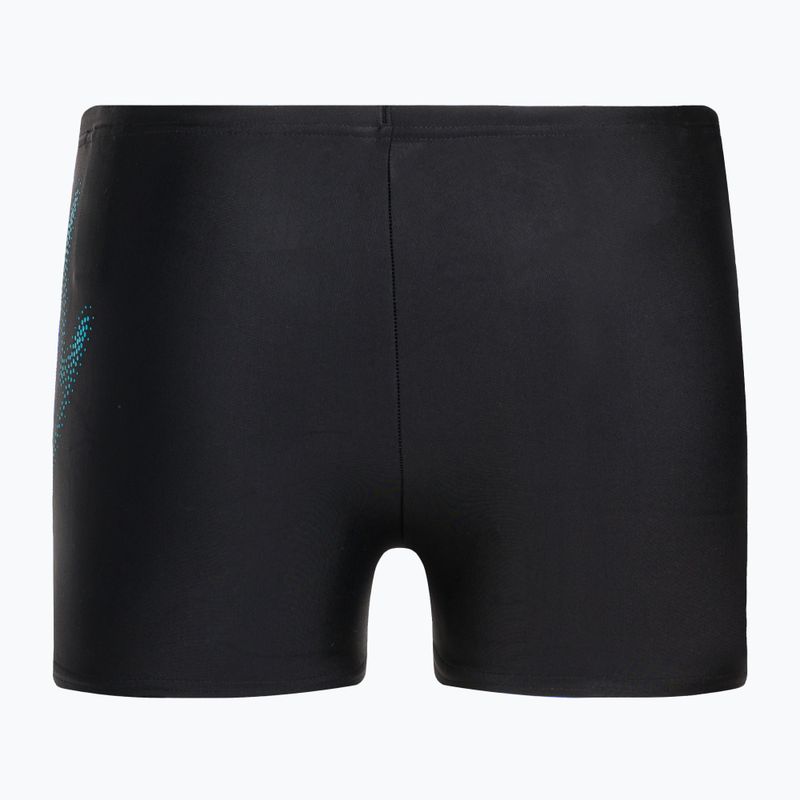 Speedo Hyper Boom Logo Placement Aquashort pantaloni de înot pentru copii negru 8-00315415190 2