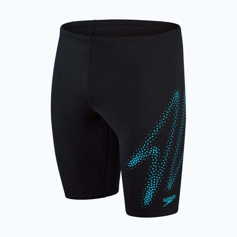Speedo Hyper Boom Logo Placement Jammer de înot pentru copii negru 8-0031551515182 4