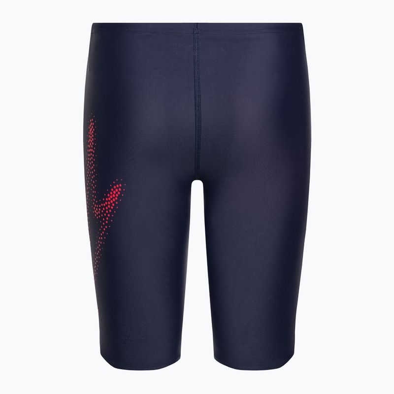 Speedo Hyper Boom Logo Placement Jammer de înot pentru copii albastru marin 8-0031551515183 2