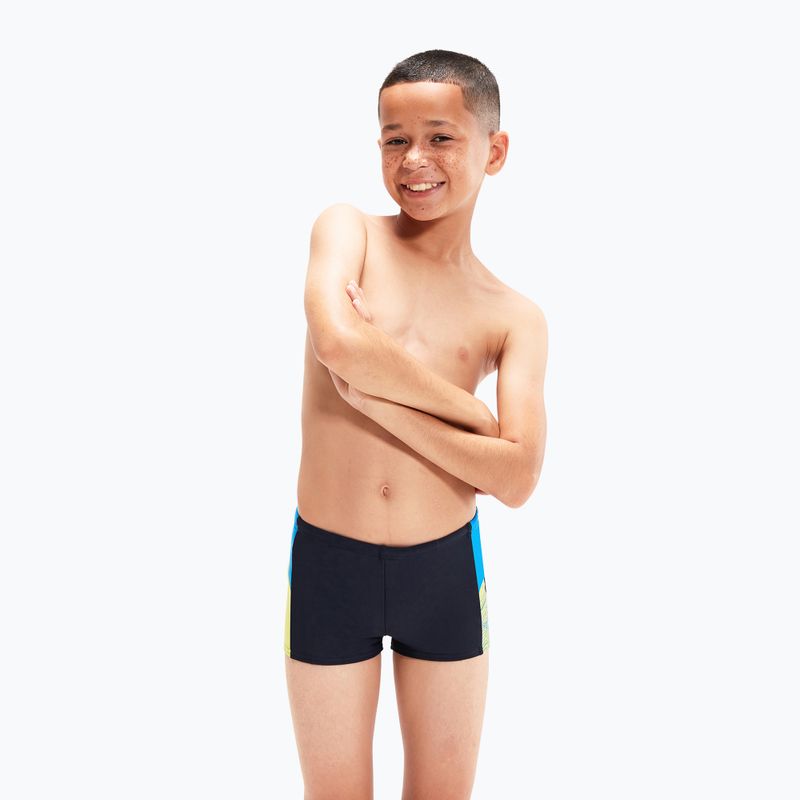 Speedo Dive Aquashort boxeri de înot pentru copii albastru marin 8-00315714304