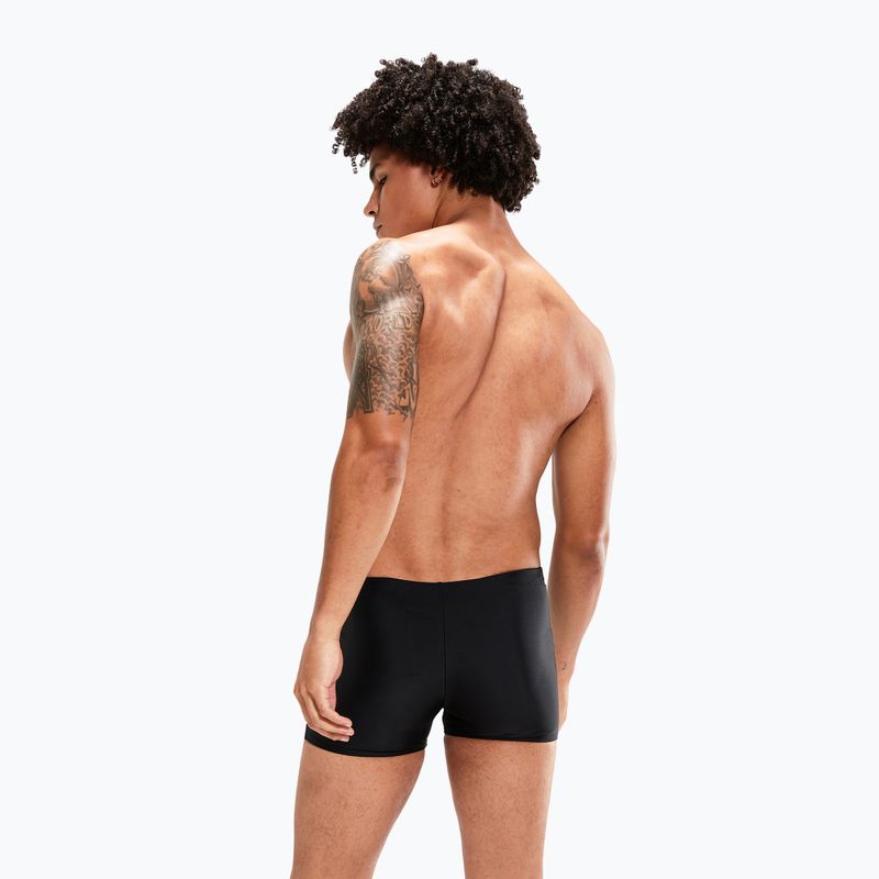 Speedo Speedo Medley Logo Aquashort pentru bărbați slip de baie negru și albastru 8-1135406870 7
