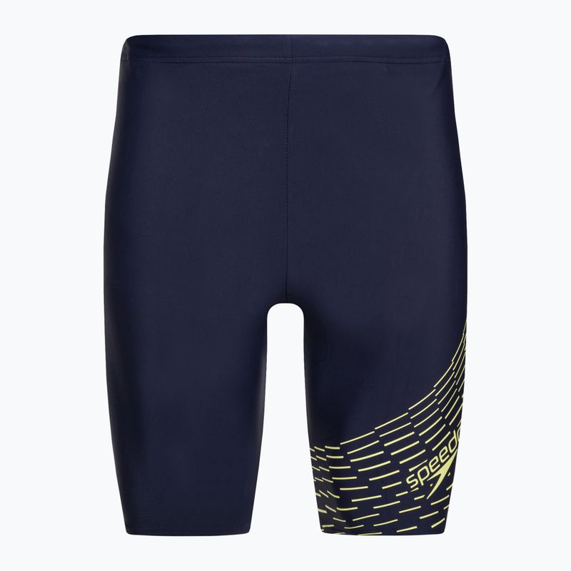 Bărbați Speedo Medley Logo Swim Jammer albastru marin 8-1135506875