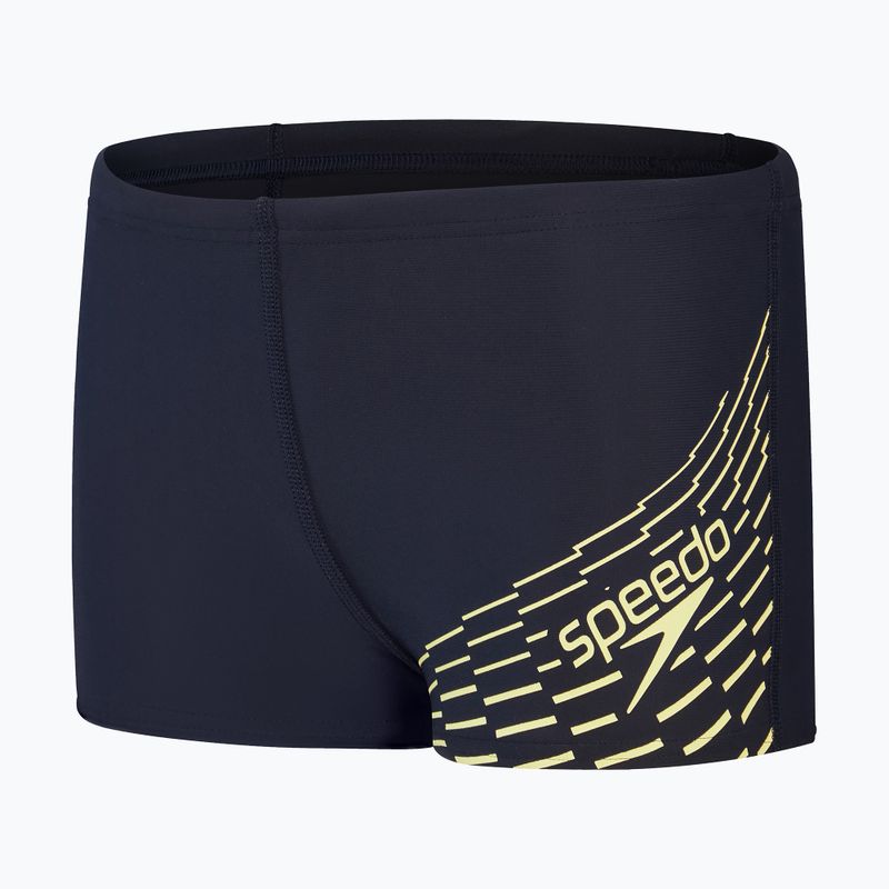 Speedo Medley Medley Logo Aquashort pantaloni de înot pentru copii albastru marin 8-1241006864 4