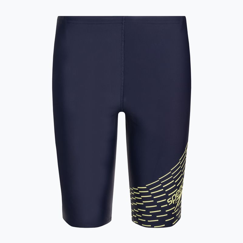 Speedo Medley Logo Jammer de înot pentru copii albastru marin 8-1241106865