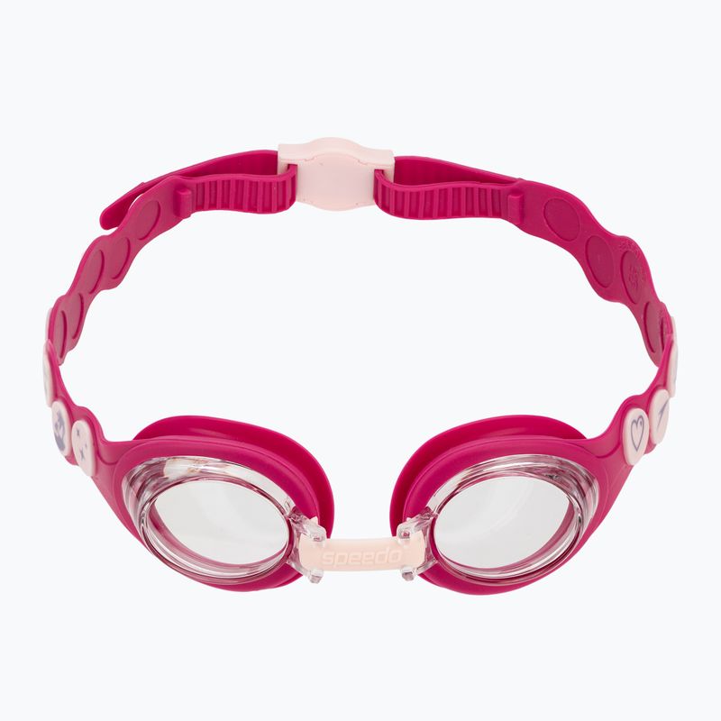 Ochelari de înot pentru copii Speedo Infant Spot blossom/electric pink/clear 2