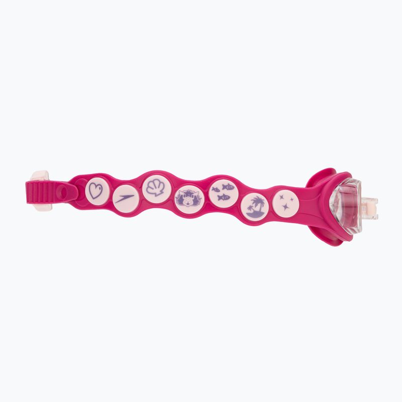 Ochelari de înot pentru copii Speedo Infant Spot blossom/electric pink/clear 3