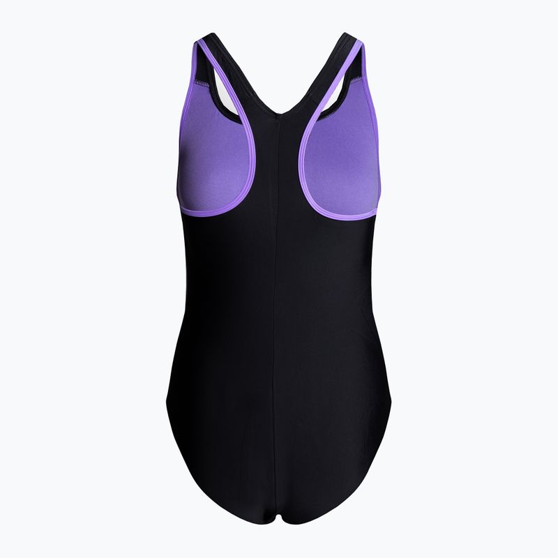 Speedo Hyperboom Placement Racerback costum de baie dintr-o bucată pentru femei negru 8-00304315134 2