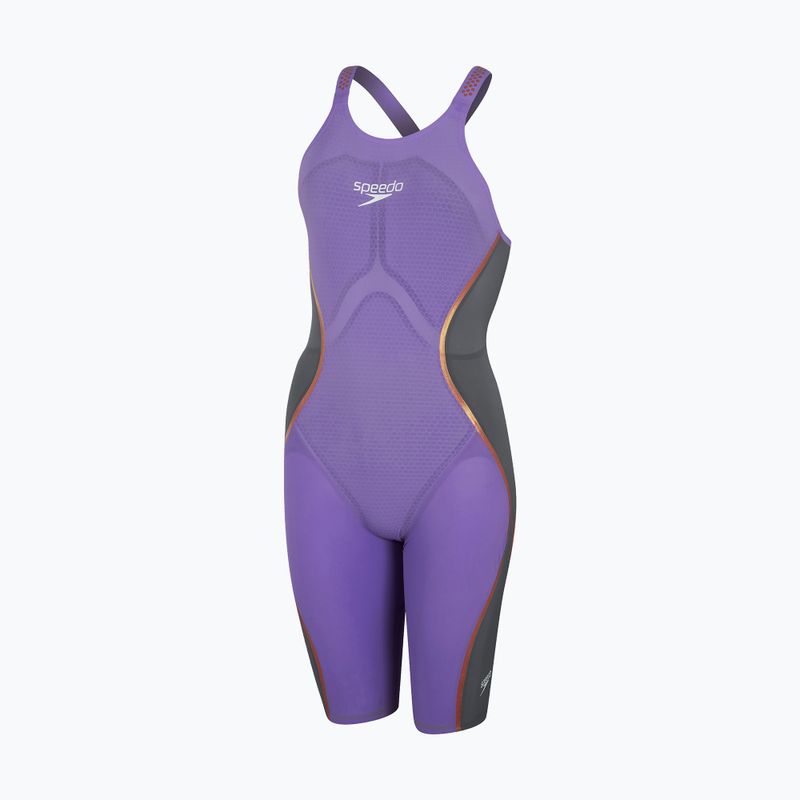 Speedo Fastskin LZR Pure Intent Openback Kneeskin costum de baie dintr-o bucată pentru femei mov 8-11974H545