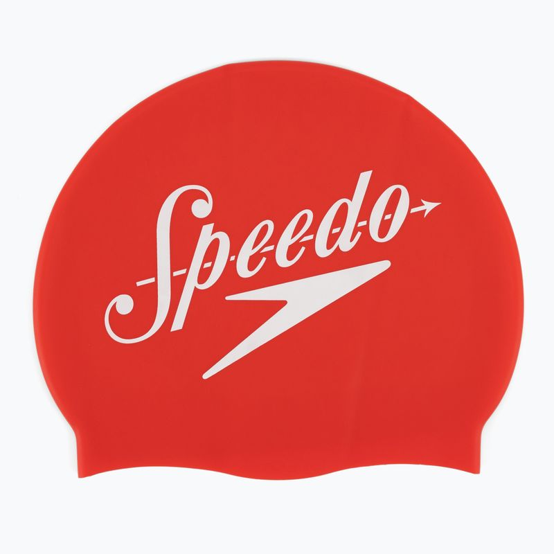 Speedo Logo Placement cap roșu 8-0838514614