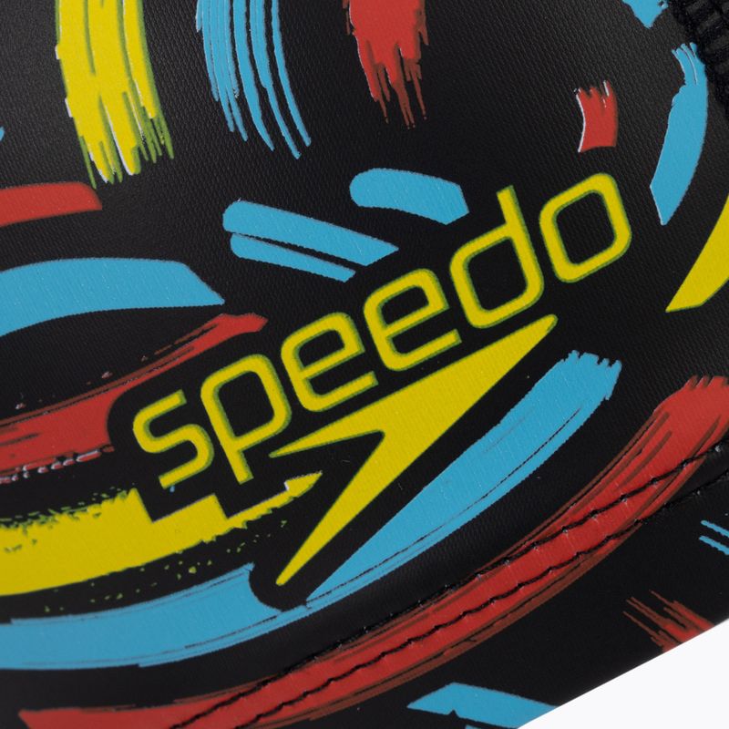 Șapcă pentru copii Speedo Printed Pace Junior negru și culoare 8-1352614609