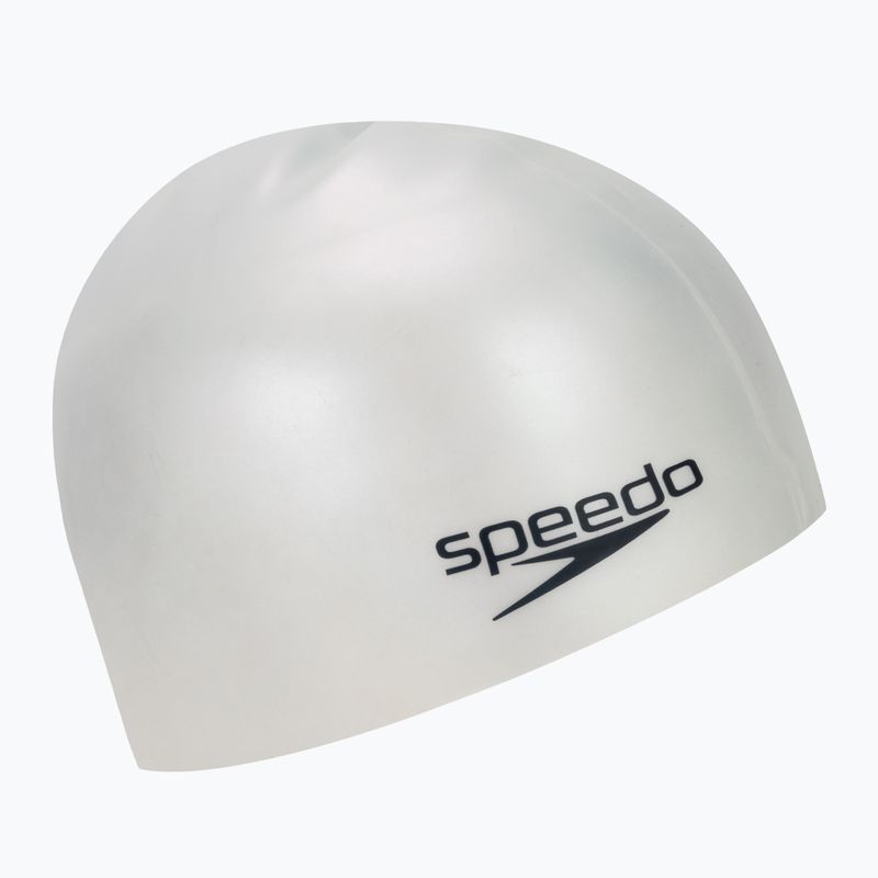 Speedo Plain Plain Moulded Capac de silicon argintiu 8-7098414572