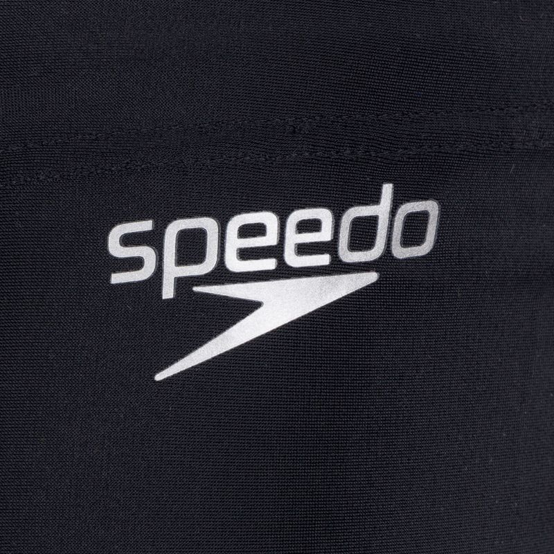 Boxeri de înot bărbați Speedo Allover Digi V-Cut negru/albastru 4