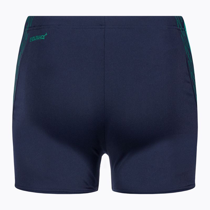 Boxeri de înot pentru bărbați Speedo Hyper Boom Splice navy/green 2