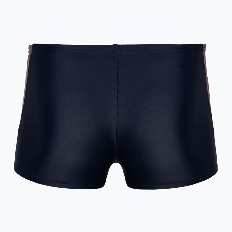 Speedo Hyper Boom Logo Splice slip de înot pentru copii navy/orange 2