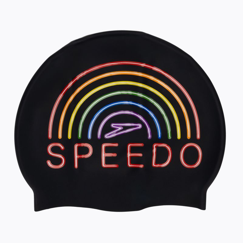 Speedo imprimat silicon imprimate mândrie Rainbow înot capac de mândrie