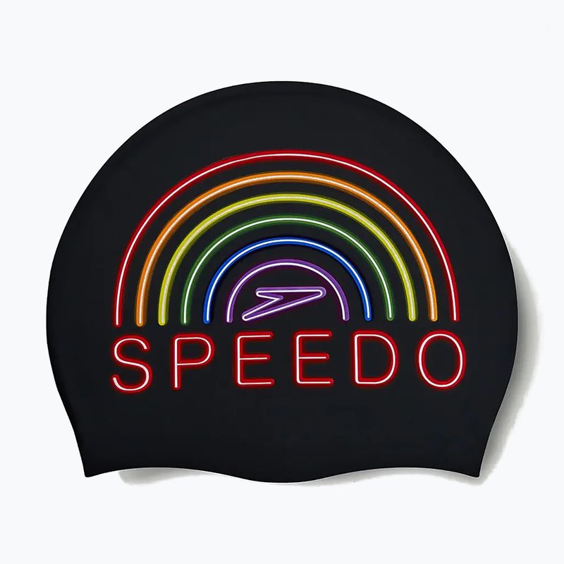 Speedo imprimat silicon imprimate mândrie Rainbow înot capac de mândrie 2