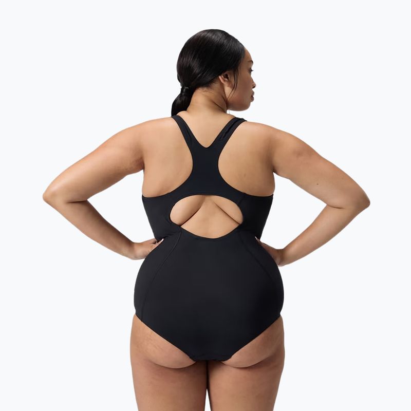 Costum de înot întreg pentru femei Speedo Endurance+ Medalist Plus Size black 3