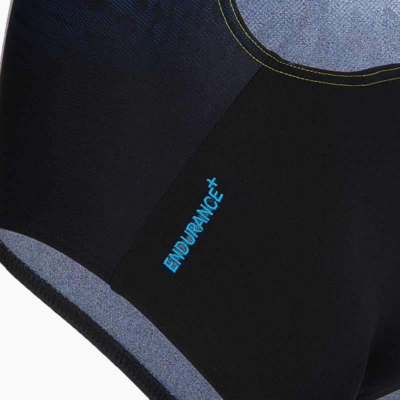 Costum de înot dintr-o singură piesă pentru copii Speedo Digital Placement Powerback black/pink 4