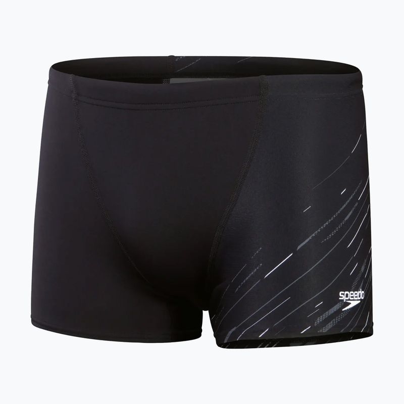 Boxeri de baie pentru bărbați Speedo Hyperboom V-Cut black/usa charcoal/white