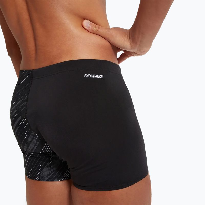 Boxeri de baie pentru bărbați Speedo Hyperboom V-Cut black/usa charcoal/white 8