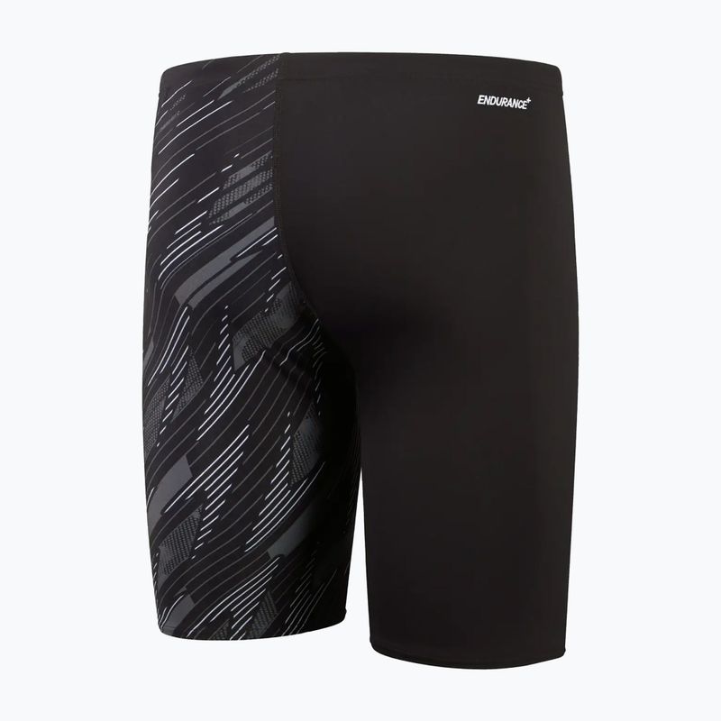 Costum de baie pentru bărbați Speedo Hyperboom V-Cut black/usa charcoal/white 2