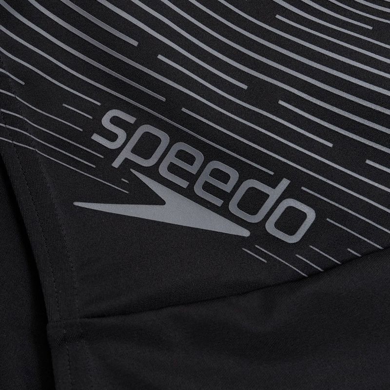 Boxeri de înot pentru bărbați Speedo Medley Logo Jammer black/usa charcoal 3