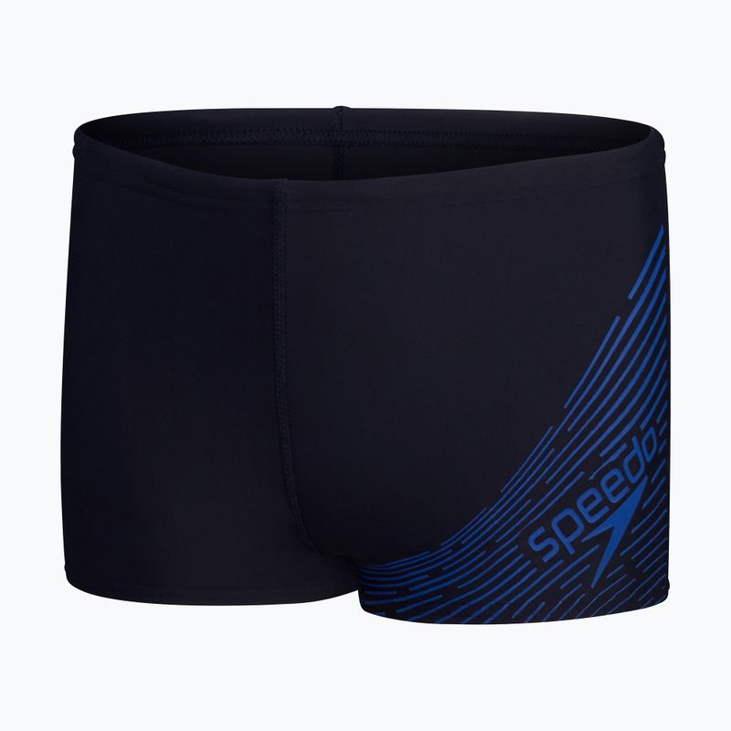 Boxeri de baie pentru copii Speedo Medley Logo true navy/true cobalt