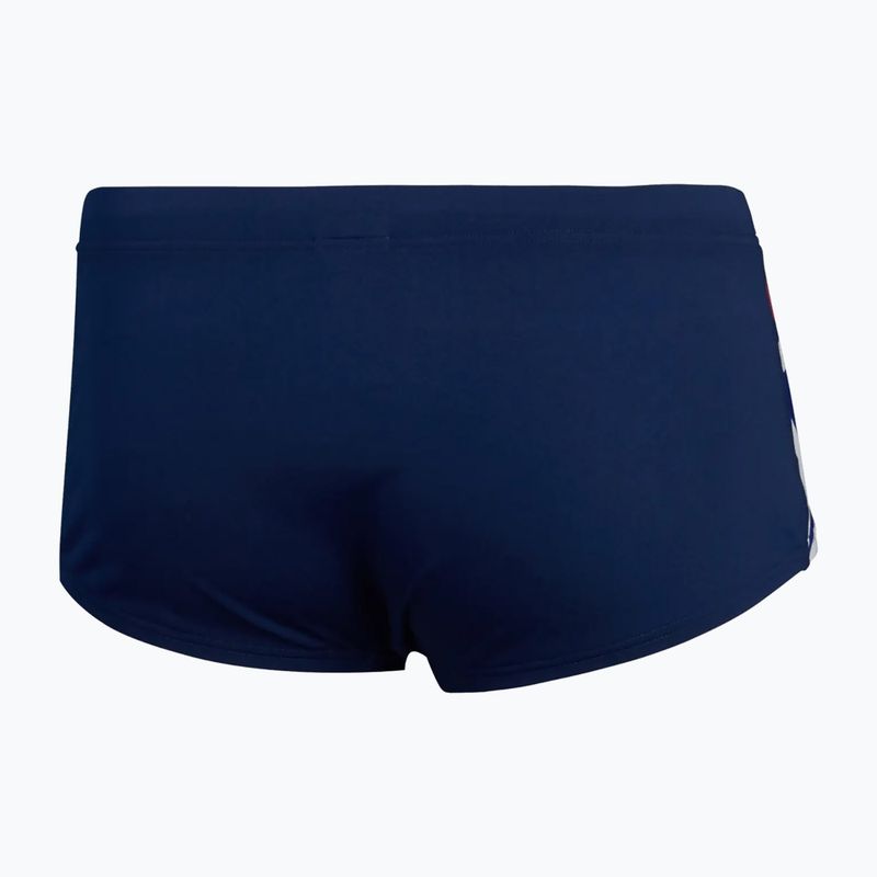 Boxeri de baie pentru bărbați Speedo Placement Digital Brief cerulean blue/true cobalt/watermelon/white 2