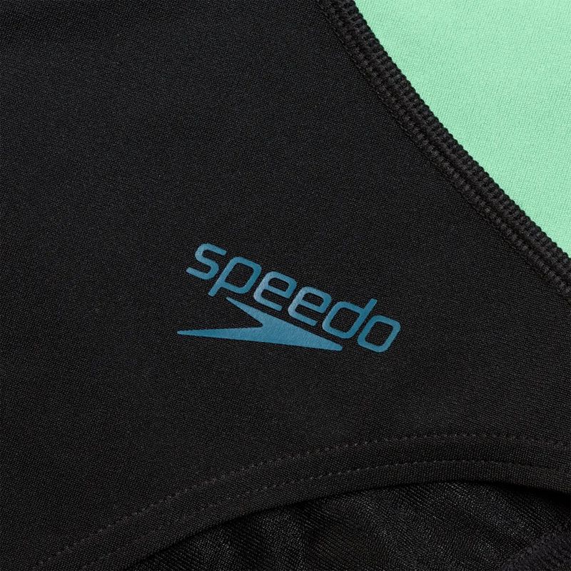 Costum de baie dintr-o bucată pentru femei Speedo Colourblock Highneck Crossback