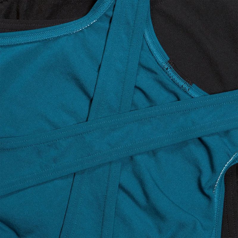 Costum de baie dintr-o bucată pentru femei Speedo Colourblock Highneck Crossback