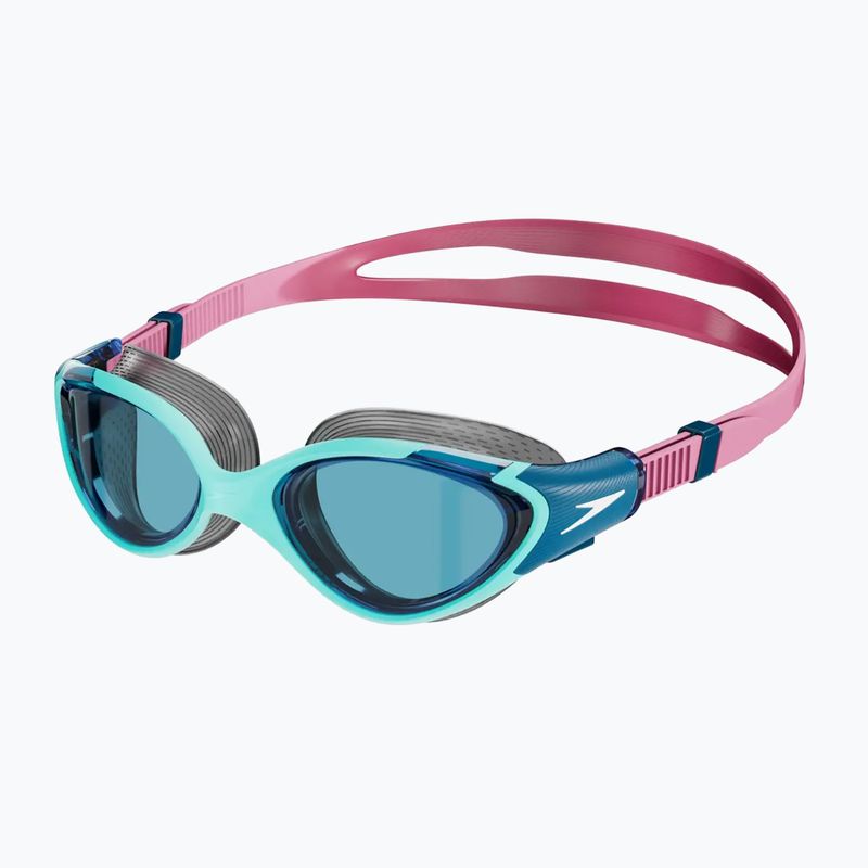 Ohelari de înot pentru femei Speedo Biofuse 2.0 marine blue/peacock/funny pink