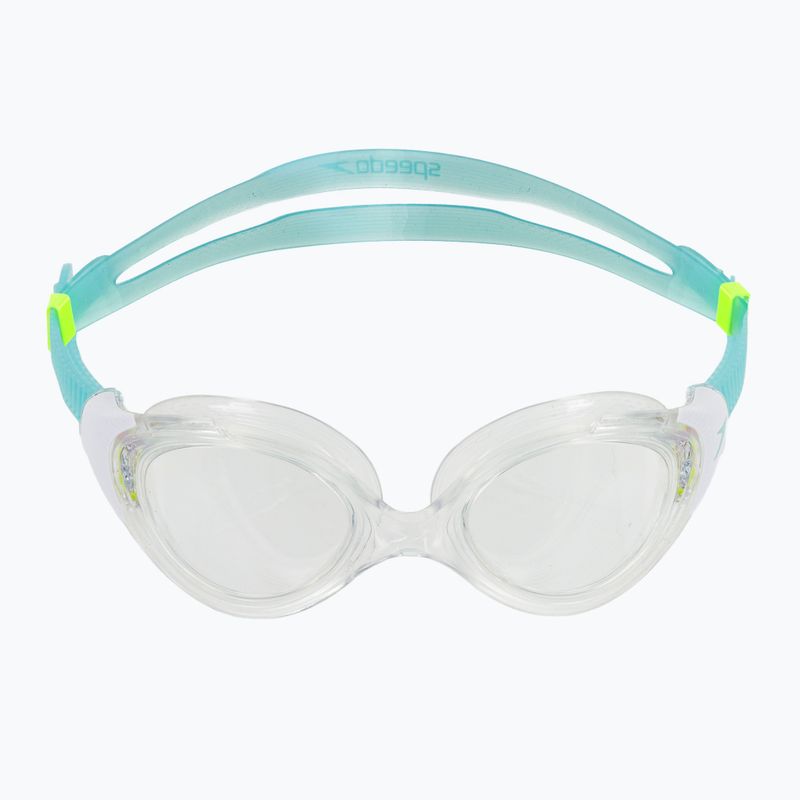 Ochelari de înot pentru femei Speedo Biofuse 2.0 clear / white / marine blue / clear 2