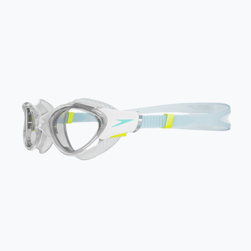 Ochelari de înot pentru femei Speedo Biofuse 2.0 clear / white / marine blue / clear 2