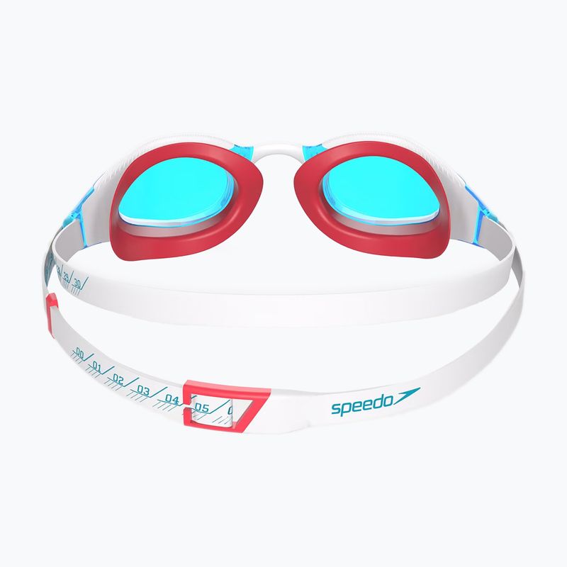 Ochelari de înot Speedo Fastskin Hyper Elite white/bolt/radiant red 3