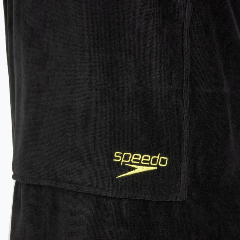 Poncho Speedo Swim Poncho S black/hyper yellow 3