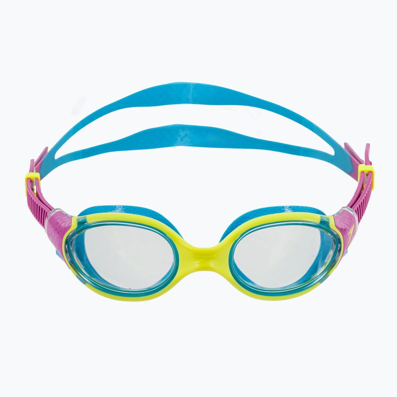 Ochelari de înot pentru copii  Speedo Biofuse 2.0 lemon drizzle/kiki pink/picton blue 2