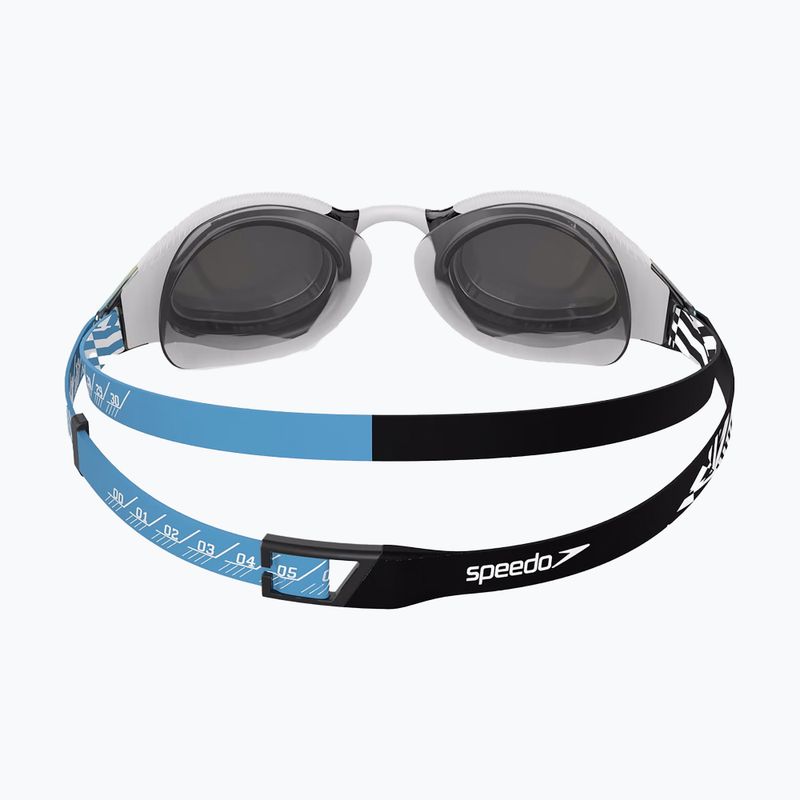 Ochelari de înot Speedo Fastskin Hyper Elite Mirror picton blue/black/white 3