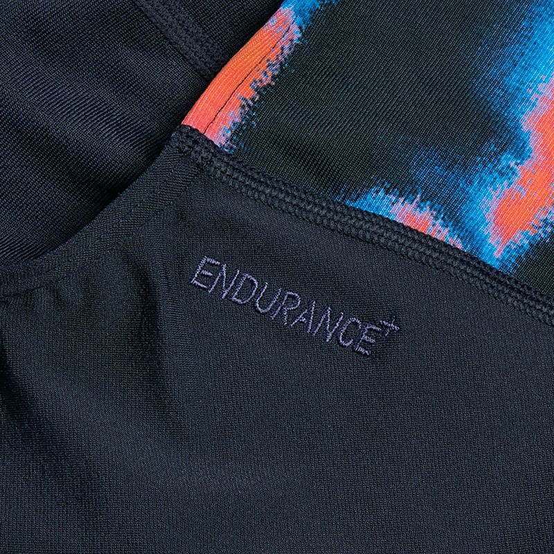 Costum de baie întreg pentru femei Speedo Allover Fixed Crossback true navy/siren red/punch blue 4