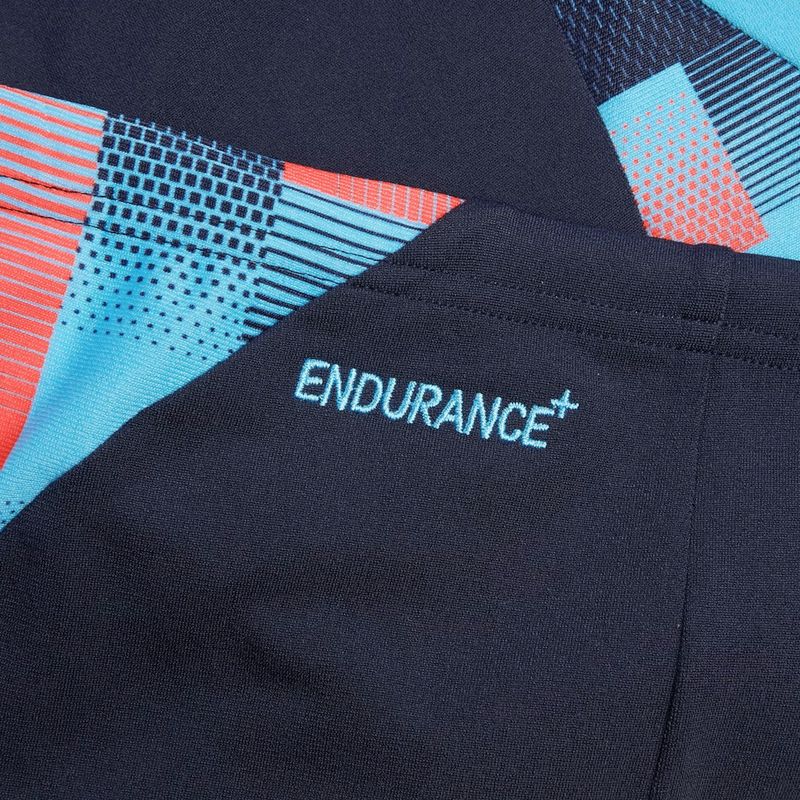 Boxeri de înot pentru bărbați Speedo Endurance+ MAX Splice Aquashort true navy/picton blue/siren red