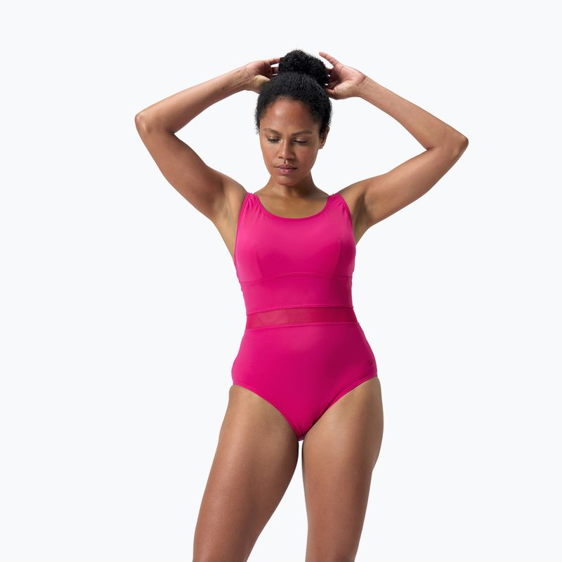 Costum de baie dintr-un elementSpeedo Shaping LuniaGlow One Piece magenta haze 5