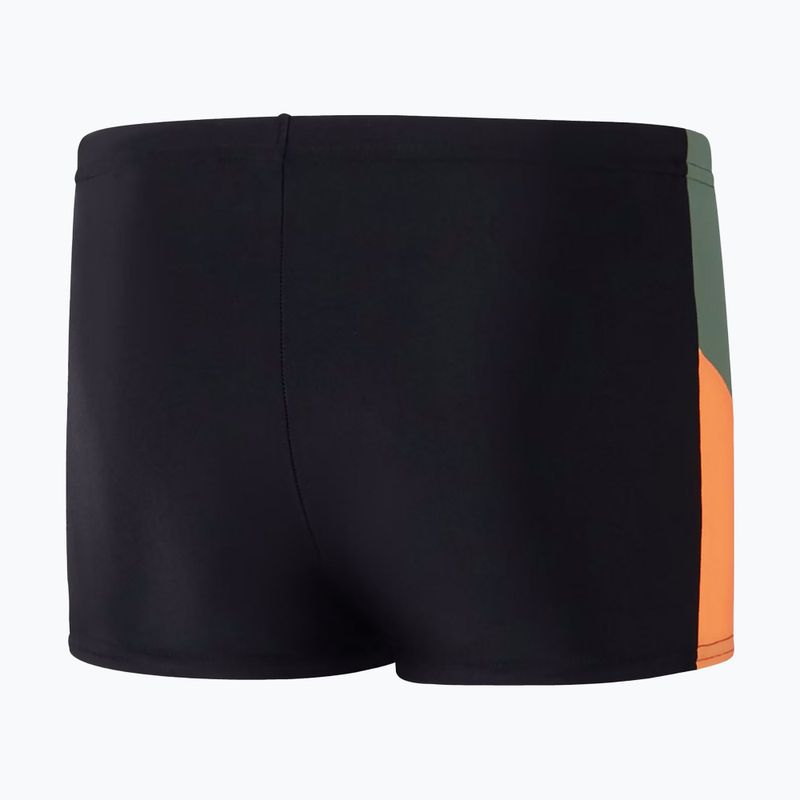 Boxeri de înot pentru copii Speedo Dive Aquashort black/country green/nectarine 2