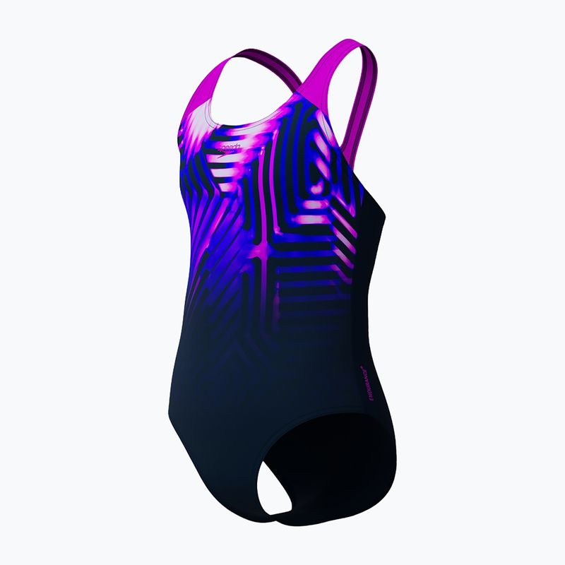 Costum de baie întreg pentru copii Speedo Digital Placement Splashback diva 3