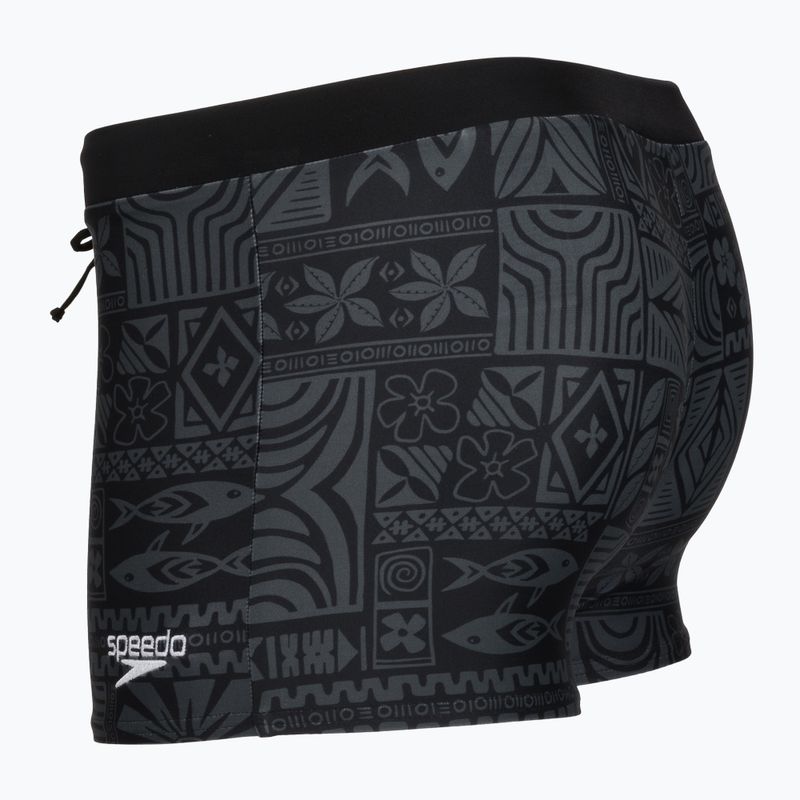 Boxeri de înot Speedo Valmilton Aquashort anthracite 3