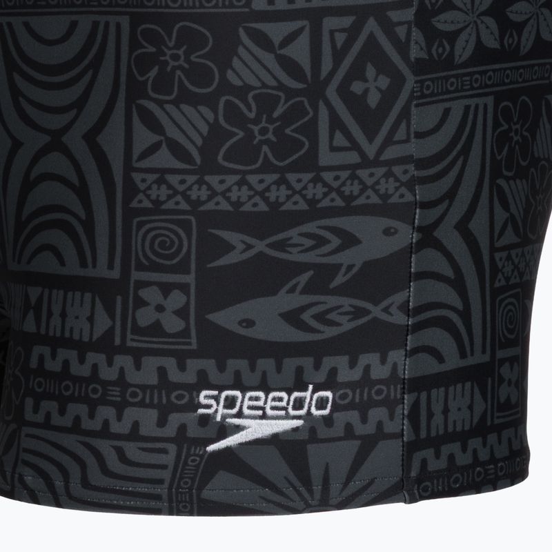 Boxeri de înot Speedo Valmilton Aquashort anthracite 4