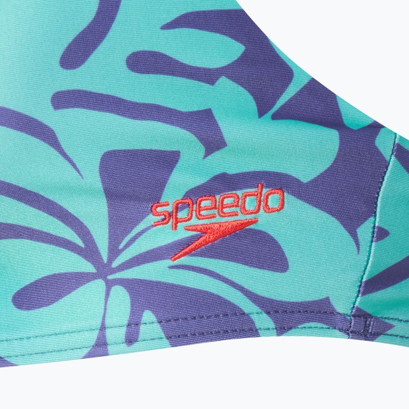 Costum de baie din două piese pentru femei Speedo Printed Adjustable Thinstrap hapuna blue 3