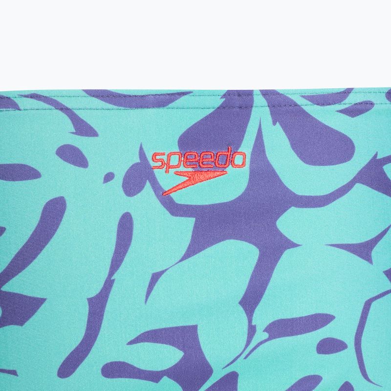 Costum de baie din două piese pentru femei Speedo Printed Adjustable Thinstrap hapuna blue 4