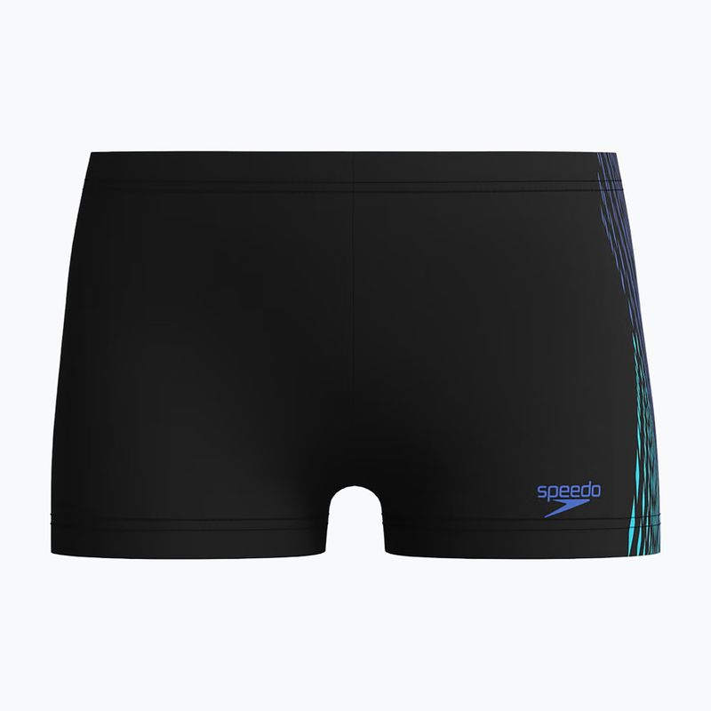 Boxeri de înot pentru copii Speedo Plastisol Placement Aquashort cobalt pop 4